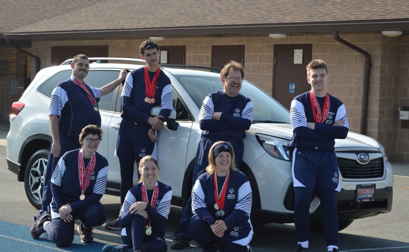Bedford athletes take part in Subaru commercial shoot